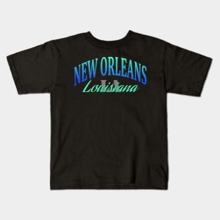 City Pride: New Orleans, Louisiana Kids T-Shirt